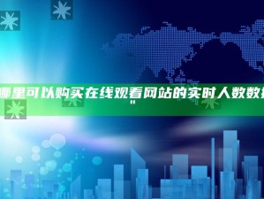 "哪里可以购买在线观看网站的实时人数资料"